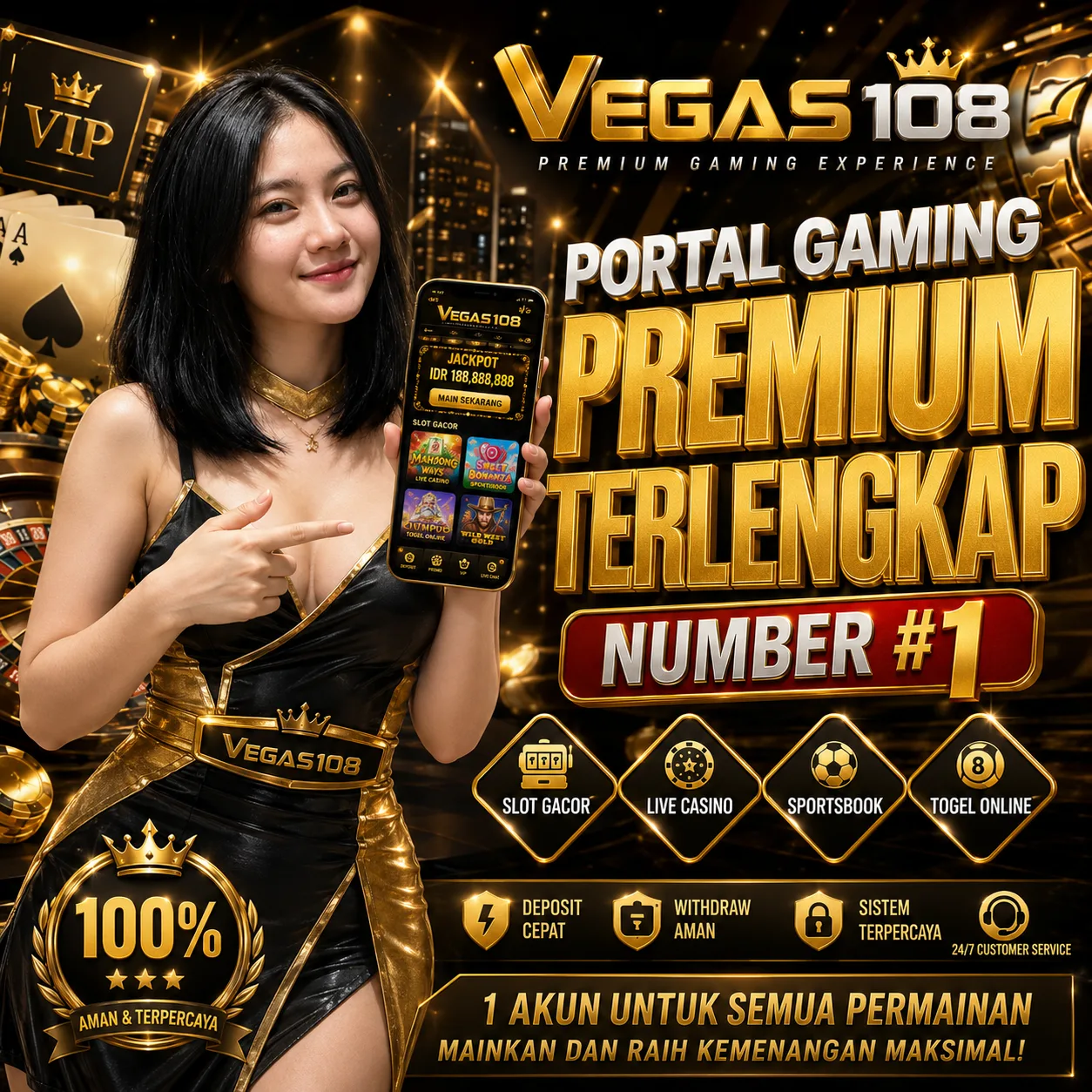 Vegas108 Banner